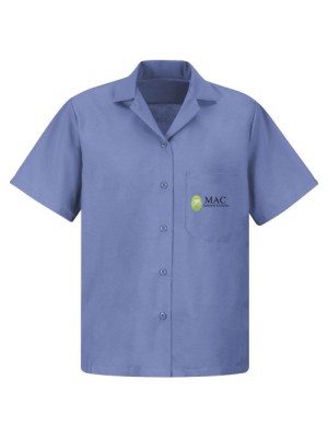 sky blue janitorial uniform shirts